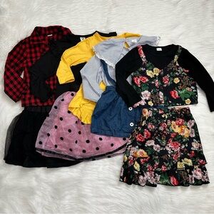NWOT BUNDLE (5) Girls Toddler Size 4T-5T Summer Outfit Sets